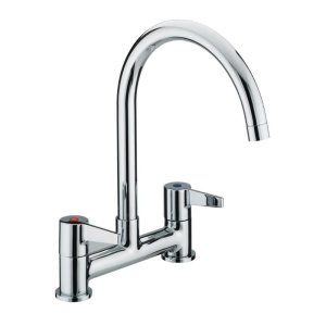 Bristan Design Utility Lever deck sink mixer - chrome (DUL DSM C) - main image 1