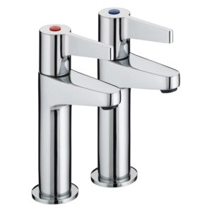 Bristan Design Utility Lever Taps - Chrome (DUL HNK C) - main image 1