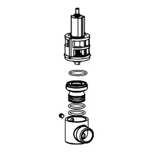 Bristan Diverter Assembly (210Q10024CP-FEU09) - main image 1