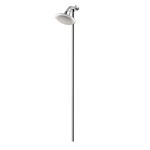 Bristan Fixed Shower Head with Rigid Riser - Chrome (KIT115 C) - main image 1