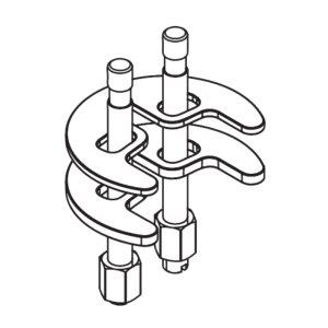 Bristan Fixing Kit (BLH176) - main image 1