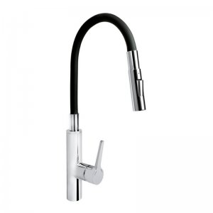 Bristan Gallery Flex Sink Mixer - Grey/Chrome (GLL FLEXSNK C) - main image 1