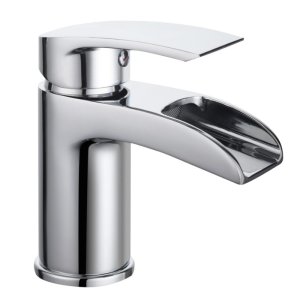 Bristan Glide Waterfall Basin Mixer Tap - Chrome (GWF BASNW C) - main image 1