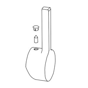 Bristan Handle Assembly For Liquorice (2998807000) - main image 1