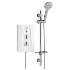 Bristan Joy Thermostatic Electric Shower 8.5kW - White (JOYT385 W) - main image 1