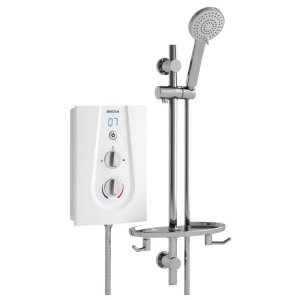 Bristan Joy Thermostatic Electric Shower 9.5kW - White (JOYT395 W) - main image 1