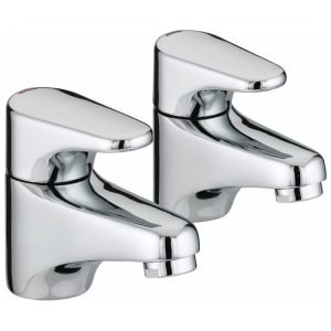 Bristan Jute Basin Taps - Chrome (JU 1/2 C) - main image 1