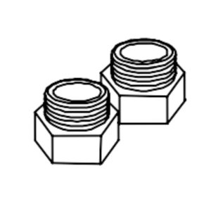 Bristan Non Return Valves - Pair (2998807400) - main image 1