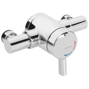 Bristan Opac Thermostatic Exposed Mini Shower Valve With Lever - Chrome (MINI2 TS1203 EL C) - main image 1