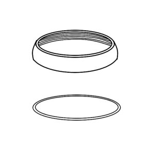 Bristan Plinth and Washer For Pear Sink Mixer (2998806600) - main image 1