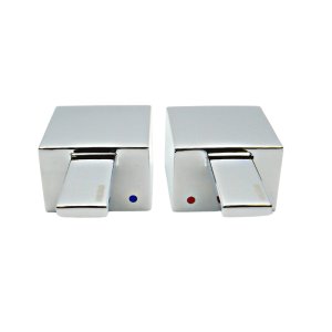 Bristan Quadrato Handles - Pair - Chrome (100068) - main image 1