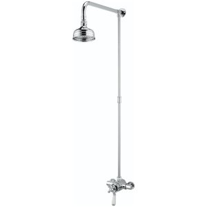 Bristan Regency Exposed Mini Valve Shower With Rigid Riser (R2 SHXRR C) - main image 1