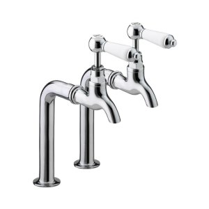 Bristan Renaissance Bib Taps - Chrome (RS BIB C) - main image 1