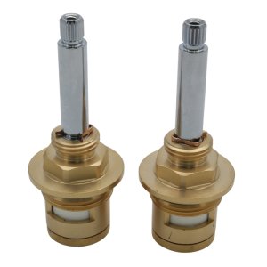 Bristan Renaissance hot & cold CD 8/20 valves - pair (SB019RBCPM) - main image 1