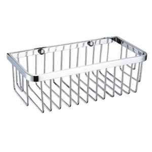 Bristan Small Wall Fixed Wire Basket - Chrome (COMP BASK03 C) - main image 1