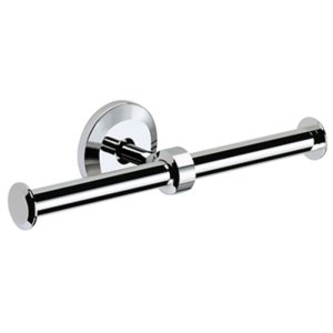 Bristan Solo Double Toilet Roll Holder - Chrome (SO DROLL C) - main image 1