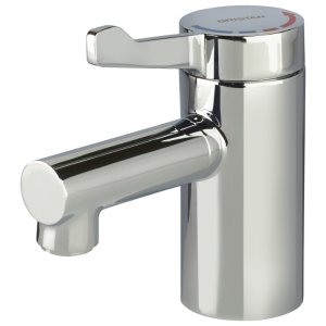 Bristan Solo2 Basin Mixer With Short Lever Tap - Chrome (SOLO2-T3SL) - main image 1