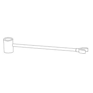 Bristan Spout Arm For Liqourice Professional Sink Mixer (2791802201) - main image 1
