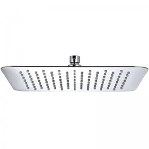 Bristan Square Slimline Fixed Head - 300mm - Stainless Steel (FH SLSQ03 C) - main image 1