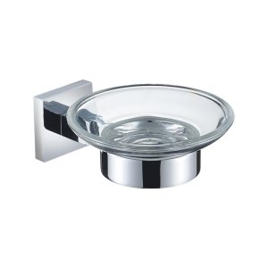 Bristan Square Soap Dish - Chrome (SQ DISH C) - main image 1