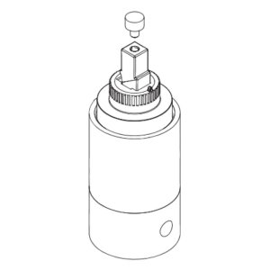 Bristan Tap Cartridge and Spline Adaptor (2998826800) - main image 1
