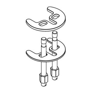 Bristan Tap Fixing Kit (1Z01029NT) - main image 1