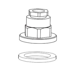 Bristan Tap Shroud and Washer (210V10325CP-FEU09) - main image 1