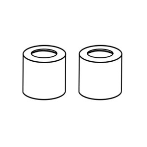 Bristan Tap Shroud - Pair (4395R C) - main image 1