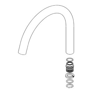 Bristan Tap Spout Assembly (5503015) - main image 1