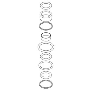 Bristan Tap Spout Seals Kit (691065673098) - main image 1