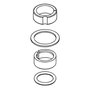 Bristan Tap Spout Seals Kit (BLH183) - main image 1