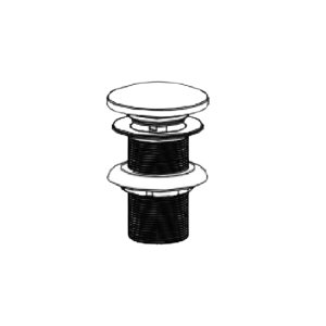 Bristan Tap Waste Assembly - Black (20VF00107DH-FEU09) - main image 1