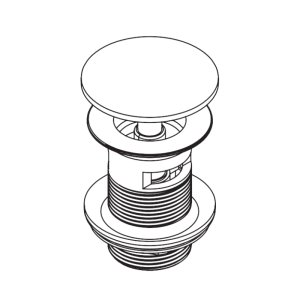 Bristan Tap Waste Assembly - Chrome (20VF00107CP-FEU09) - main image 1