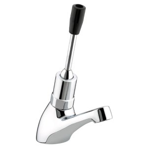 Bristan Timed Flow Single Toggle Lever Basin Tap - Chrome (Z L 1/2 C) - main image 1