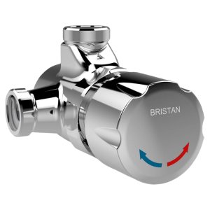 Bristan Timed Flow Temperature Adjustable Manual Shower Valve (TFS 1 C) - main image 1
