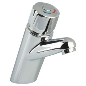 Bristan Timed Flow Temperature Control Basin Tap - Chrome (Z TC 1/2 C) - main image 1