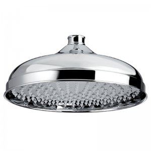 Bristan Traditional Fixed Head - 300mm - Chrome (FH TDRD03 C) - main image 1