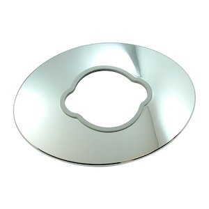 Bristan Art-Deco concealing plate assembly - chrome (KIT 00603857) - main image 1