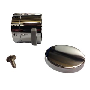 Bristan Artisan temperature control handle - chrome (00621763) - main image 1