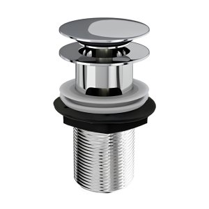Burlington Slotted Click-Clack Waste - Chrome (W11) - main image 1