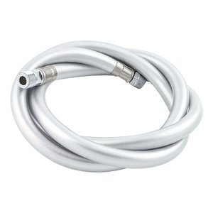 Crosswater 1.50m 3/8"male x 3/8"male shower hose - chrome (R2811) - main image 1