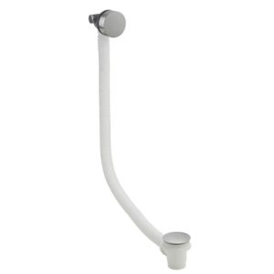 Crosswater 3ONE6 Bath Filler With Waste - Stainless Steel (TS0370S) - main image 1