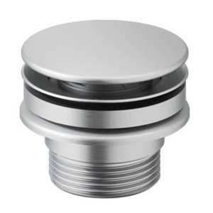 Crosswater 3ONE6 Universal Basin Waste - Stainless Steel (TS0290S) - main image 1
