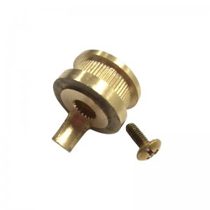 Ultra brass handle hub (V206) - main image 1