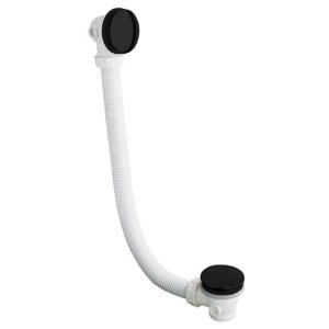 Crosswater MPRO Click Clack Extended Bath Waste - Matt Black (PRO0202M) - main image 1