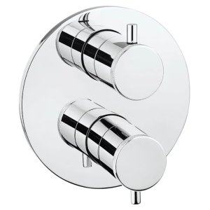 Crosswater Crossbox MPRO Double Outlet Industrial Trimset - Chrome (PRICB1500LBPC) - main image 1