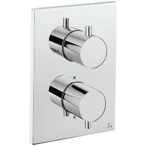 Crosswater Crossbox MPRO Dual Outlet Mixer Shower Valve - Chrome (PROCB1500RC) - main image 1
