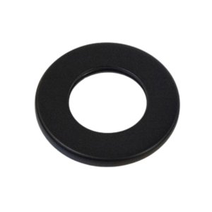Crosswater FO135 Spout Base Plate - Matt Black (57FLSP011M) - main image 1