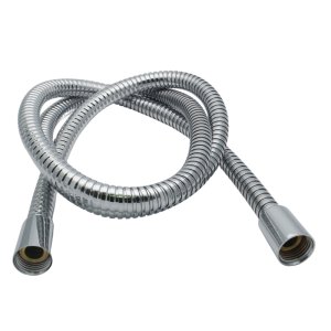 Crosswater Large bore shower hose 11mm x 1500mm chrome (SH970C) - main image 1