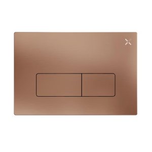 Crosswater MPRO Flush Plate - Brushed Bronze (MPROFLUSHBZ) - main image 1